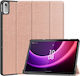 Sonique Flip Cover Durable Rose Gold Lenovo Tab...