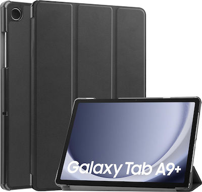 Sonique Klappdeckel Leder / Synthetisches Leder Stoßfest Schwarz Samsung Galaxy Tab A9+ 11