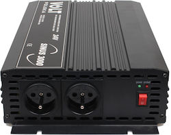 Volt Polska Inverter Αυτοκινήτου 1500W για Μετατροπή 24V DC σε 230V AC Volt Polska Inverter Αυτοκινήτου 1500W για Μετατροπή 24V DC σε 230V AC