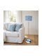 Oxygen Floor Lamp H170xW35cm. with Socket for Bulb E27 Blue