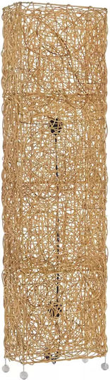 Stehleuchte mit Fassung für Lampe E27 Beige