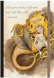 Lizard Daily Diary Mermaid-a 2024 12x17cm 42062