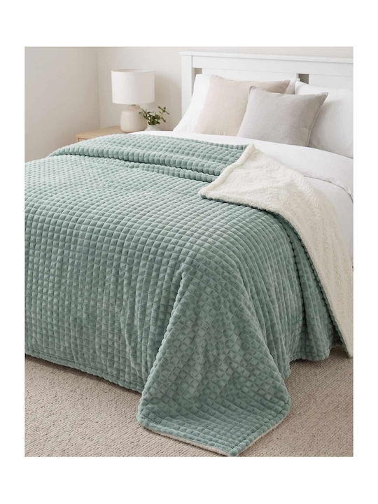 Olia Home Κουβέρτα Fleece Υπέρδιπλη 220x240εκ. ...