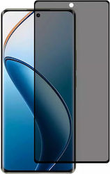Full Face Tempered Glass Μαύρο (Realme 12 5G)