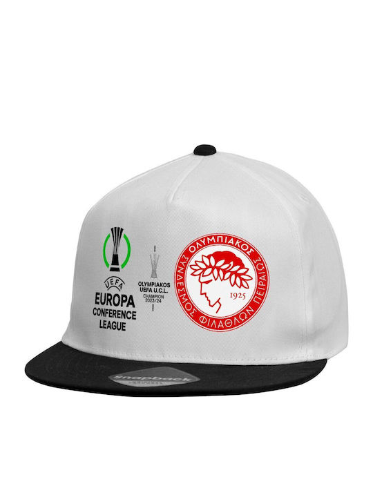 Beechfield Kids' Hat Jockey Fabric Olympiacos U...