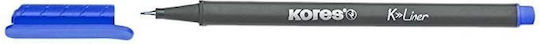 Marker 0.4 Mm Albastru Kores