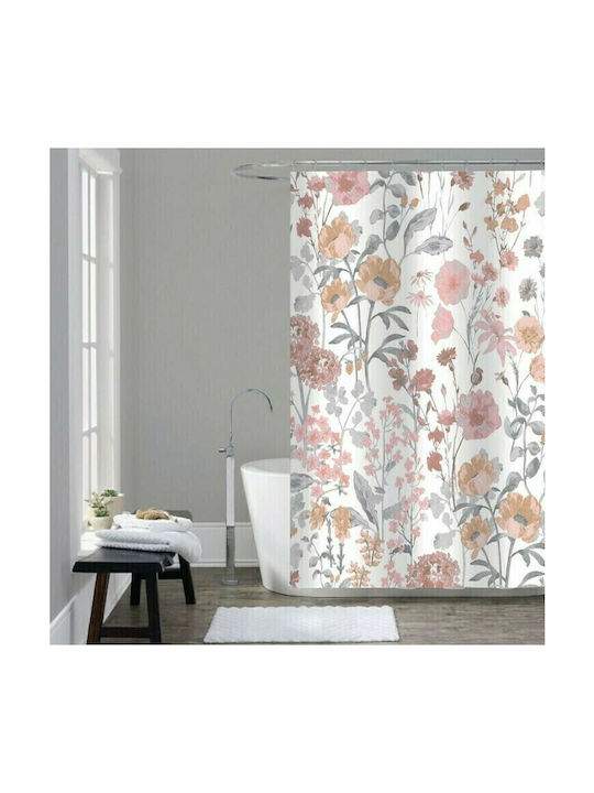Cyclops Flowers Shower Curtain Fabric 180x180cm Fabric