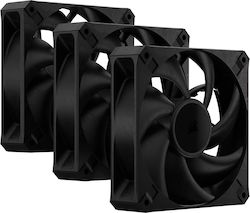 Corsair RS120 Max Вентилатор за кутия 3бр Черен Corsair RS120 Max Вентилатор за кутия 3бр Черен