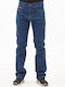Men's Jeans Pants Elastic Blue