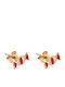 Daskalakis Kids Earrings Studs from Gold 14K