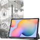 Sonique Flip Cover Piele / Piele artificială Rezistentă Multicolor Samsung Galaxy Tab S6 Lite 10.4 P610/P615