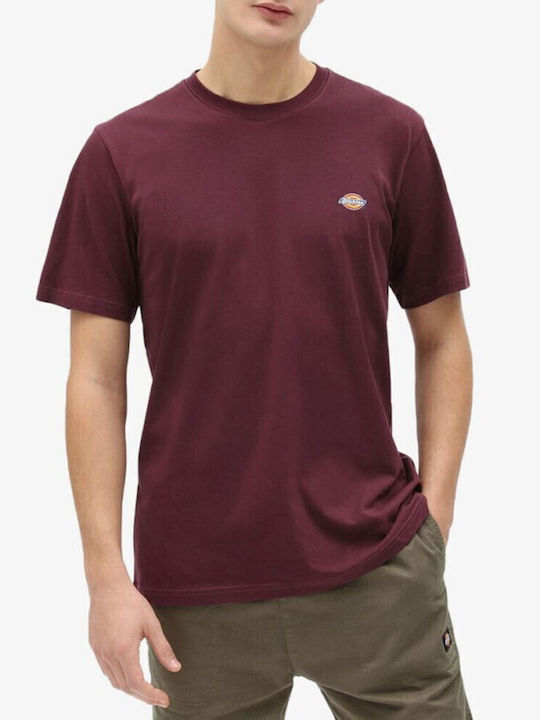 Dickies Mapleton Herren T-Shirt Kurzarm Maroon