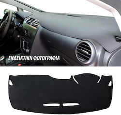 Car Dashboard Cover Fabric without Emblem for Dacia Sandero Black Colour