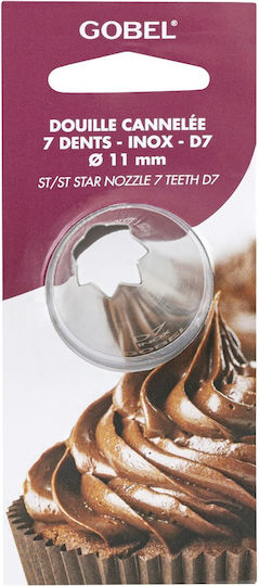 Gobel Μύτη για Κορνέ Ζαχαροπλαστικής Inox LT.GLD7-C