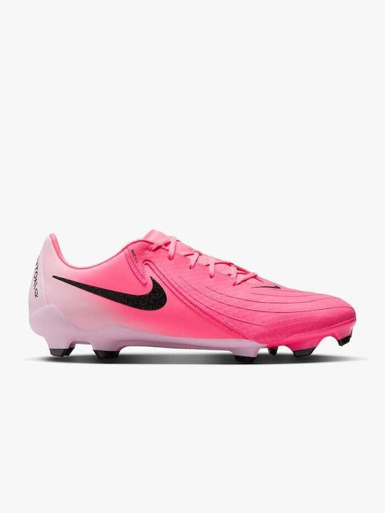 Nike Phantom GX 2 Academy Low Football Shoes MG with Cleats Sunset Pulse / Μαύρο