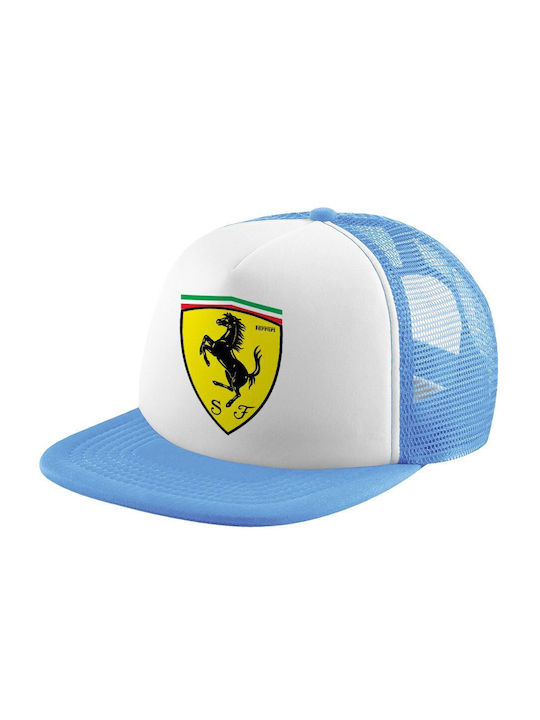 Koupakoupa Kids' Hat Fabric Ferrari Light Blue