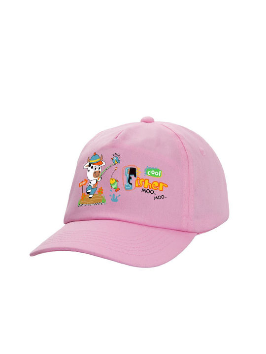 Koupakoupa Παιδικό Καπέλο Υφασμάτινο Ροζ