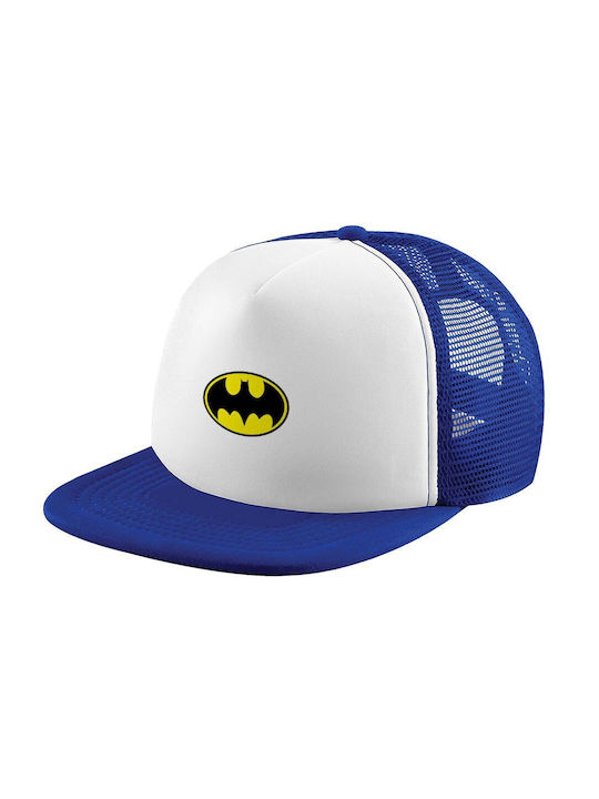 Koupakoupa Pălărie pentru Copii Tesatura Batman Alb