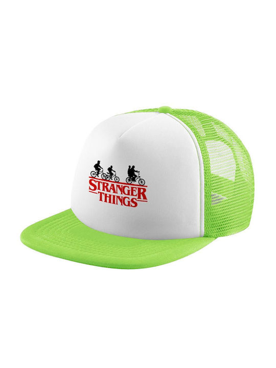 Koupakoupa Παιδικό Καπέλο Υφασμάτινο Stranger Things Red Πράσινο