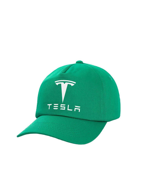 Koupakoupa Kids' Hat Fabric Tesla Motors Green