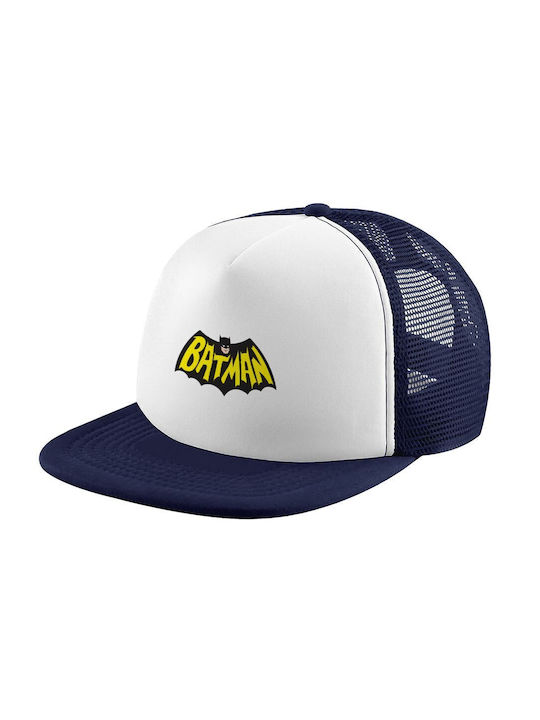 Koupakoupa Kids' Hat Fabric Batman Classic Logo White