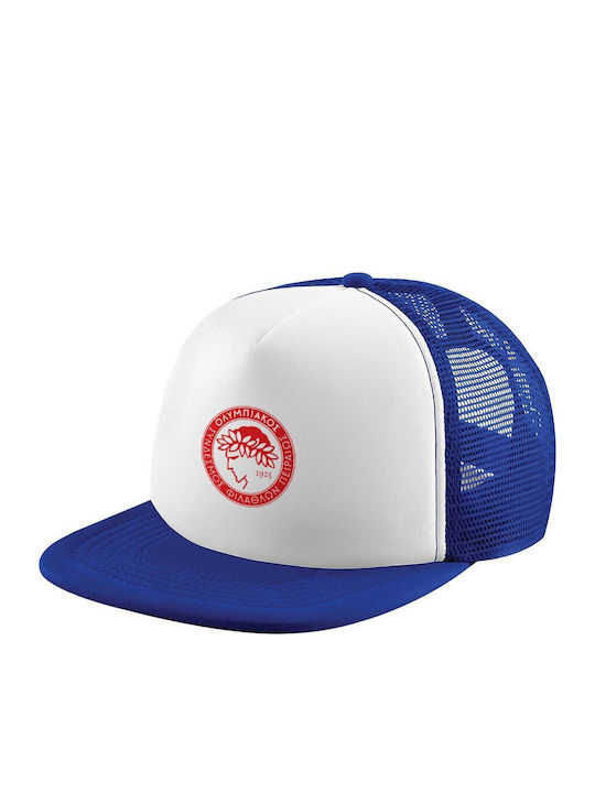 Koupakoupa Kids' Hat Jockey Fabric Olympiacos W...