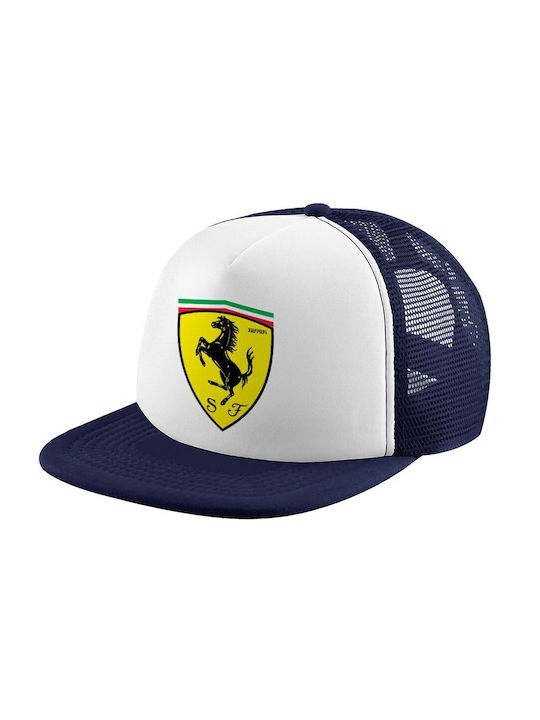 Koupakoupa Παιδικό Καπέλο Υφασμάτινο Ferrari Λευκό