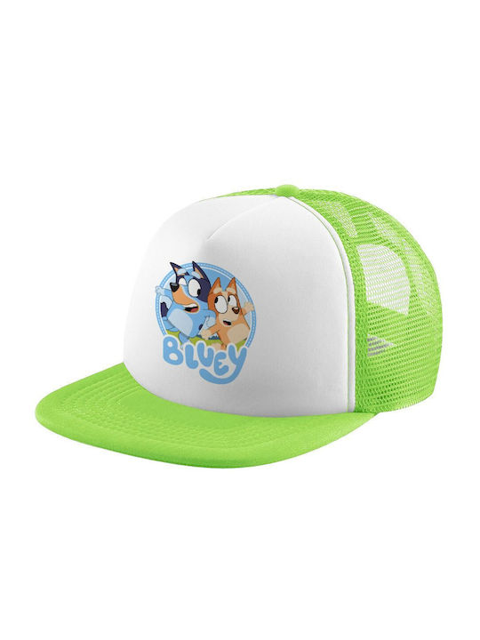 Koupakoupa Kids' Hat Fabric Bluey Dog Green