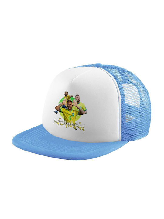 Koupakoupa Παιδικό Καπέλο Υφασμάτινο Neymar Jr Γαλάζιο