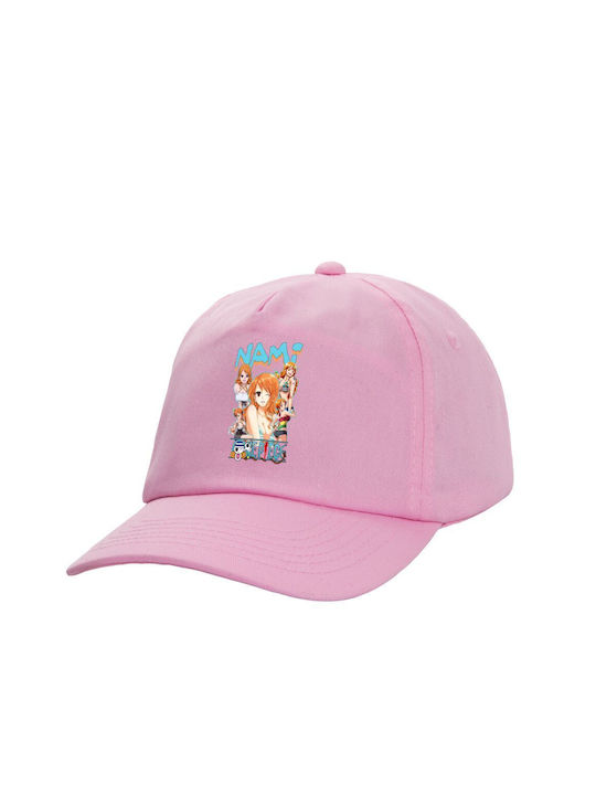 Koupakoupa Παιδικό Καπέλο Υφασμάτινο Nami One Piece Ροζ