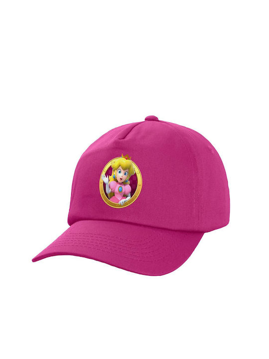 Koupakoupa Παιδικό Καπέλο Υφασμάτινο Princess Peach Toadstool Μωβ