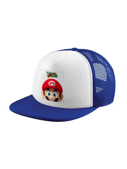 Koupakoupa Kids' Hat Fabric Super Mario White