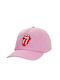 Koupakoupa Kids' Hat Fabric Rolling Stones Kiss Pink