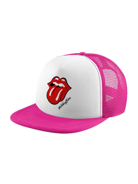 Koupakoupa Kids' Hat Fabric The Rolling Stones White