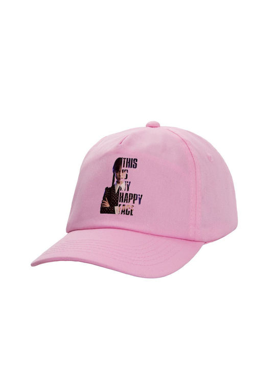 Koupakoupa Παιδικό Καπέλο Υφασμάτινο Wednesday Ροζ
