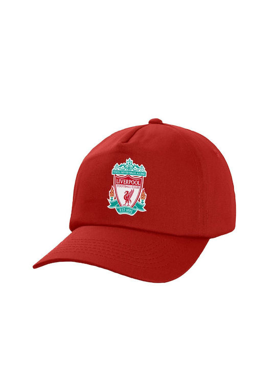 Koupakoupa Pălărie pentru Copii Tesatura Liverpool Roșu