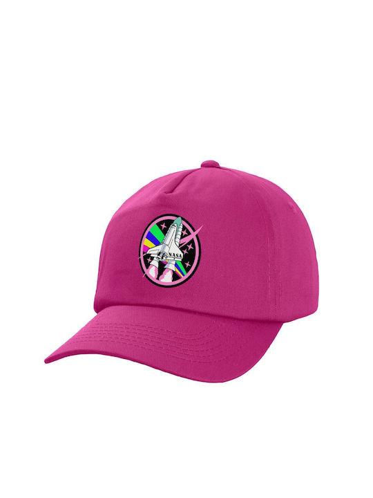 Koupakoupa Παιδικό Καπέλο Υφασμάτινο Nasa Pink Μωβ