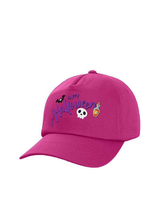 Koupakoupa Kids' Hat Fabric Happy Halloween (χαλοουίν) Purple