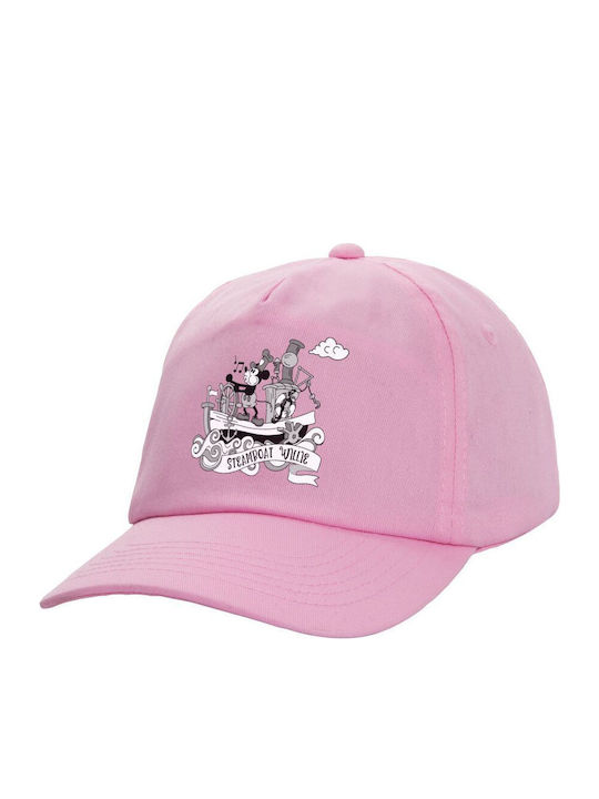 Koupakoupa Kids' Hat Fabric Steamboat Pink