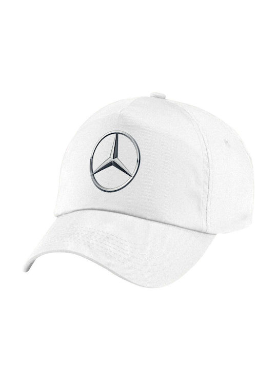 Koupakoupa Kids' Hat Fabric Mercedes White