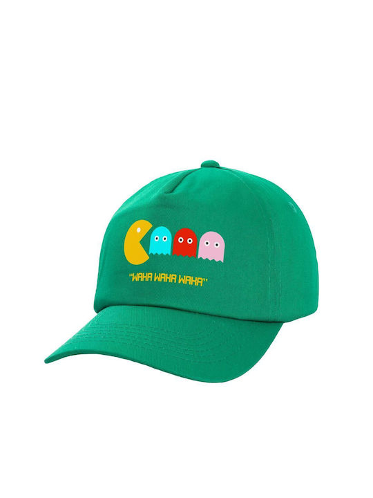 Koupakoupa Kids' Hat Fabric Pacman Waka Waka Waka Green