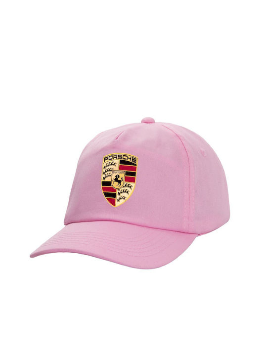 Koupakoupa Παιδικό Καπέλο Υφασμάτινο Porsche Ροζ