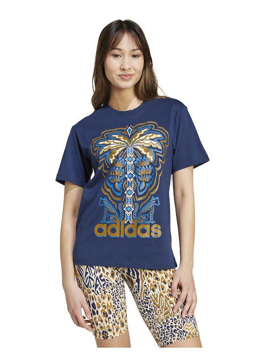 X FARM Rio Графична Дамска Спортна T-shirt Многоцветна