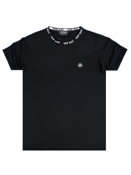 New Wave Men's T-shirt Black