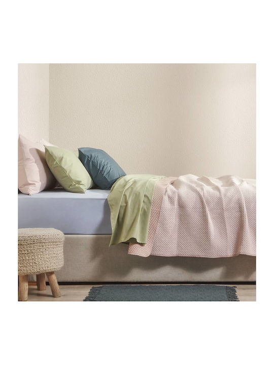 Cannon Sheet Super-Double with Elastic 160x200+...