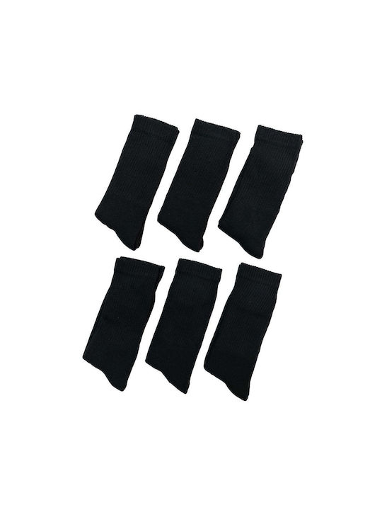 Men's Socks Black 6Pack