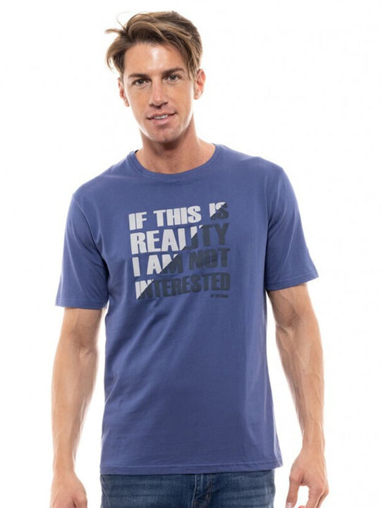 Splendid Herren T-Shirt Kurzarm Indigo