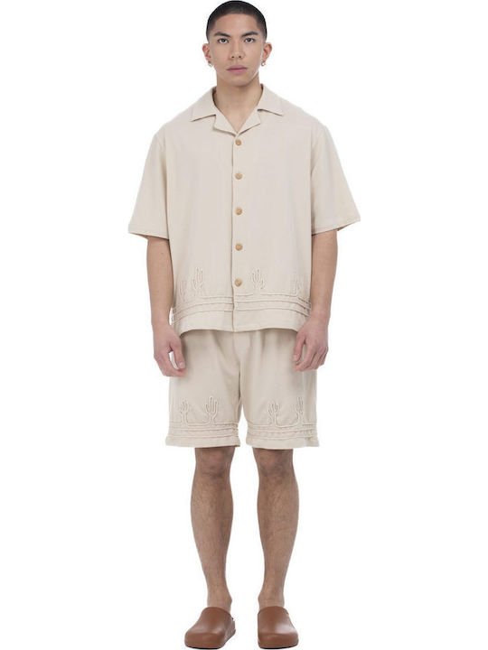 Ne En Aout Herrenshorts Beige