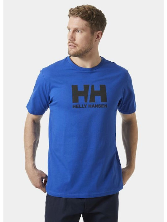 Helly Hansen Ανδρικό T-shirt Κοντομάνικο Μπλε