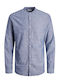 Jjelinen Long Sleeve Slim Fit Denim Shirt Faded Denim